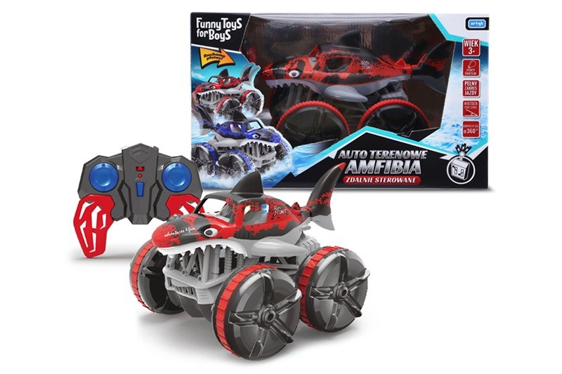 Auto terenowe amfibia R/C Toys For Boys