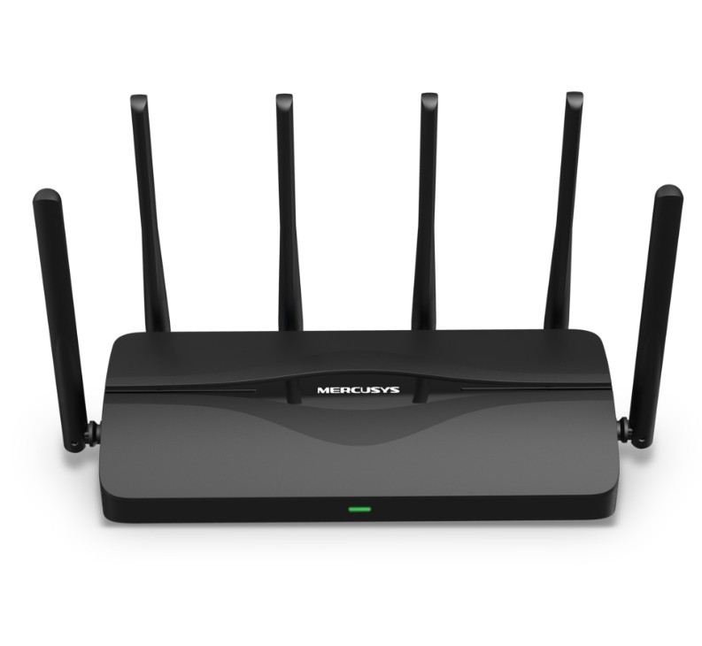 Router BE9300 Mercusys Tri-Band Wi-Fi 7  SPEED: 574 Mbps at 2.4 GHz + 2880 Mbps at 5 GHz + 5760 Mbps at 6 GHz MR47BE