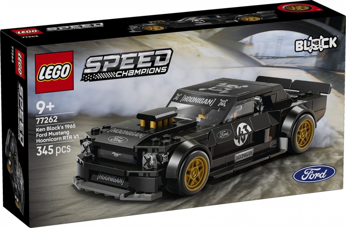 Klocki Speed Champions 77262 65 Ford Mustang Hoonicorn V1 Kena Blocka 