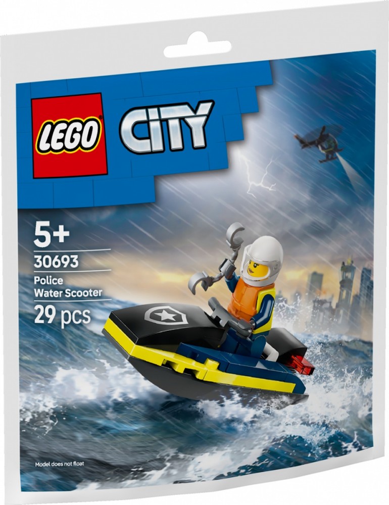 Klocki City 30693 Policyjny skuter wodny 