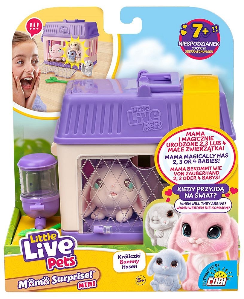 Figurka Little Live Pets - Mama Surprise Mini królik