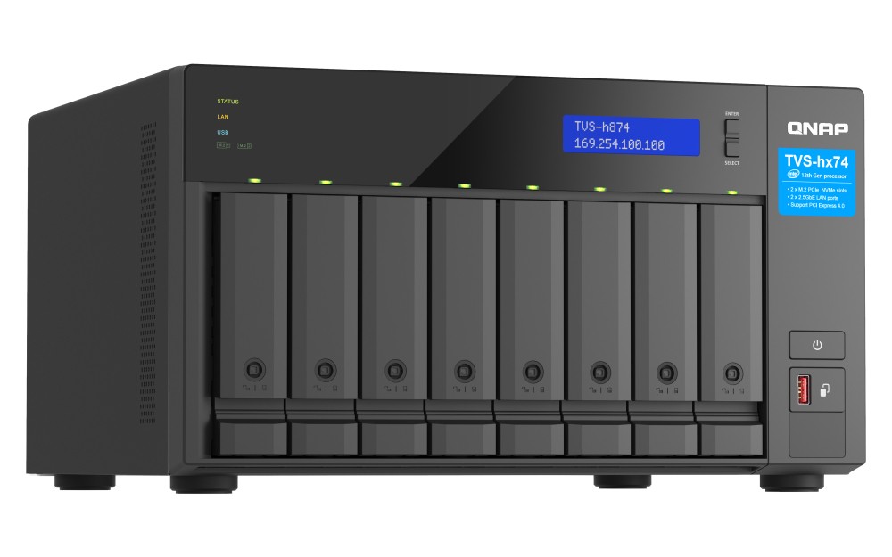 Serwer NAS TVS-h874-i7-32G  0xHDD Intel Core i7 32GB DDR4 
