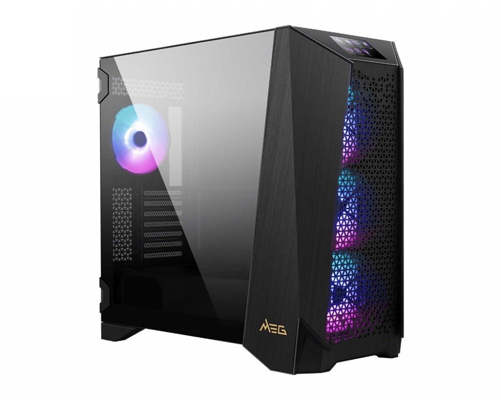 Obudowa Meg Prospect 700R szkło hartowane 2USB 3.2 