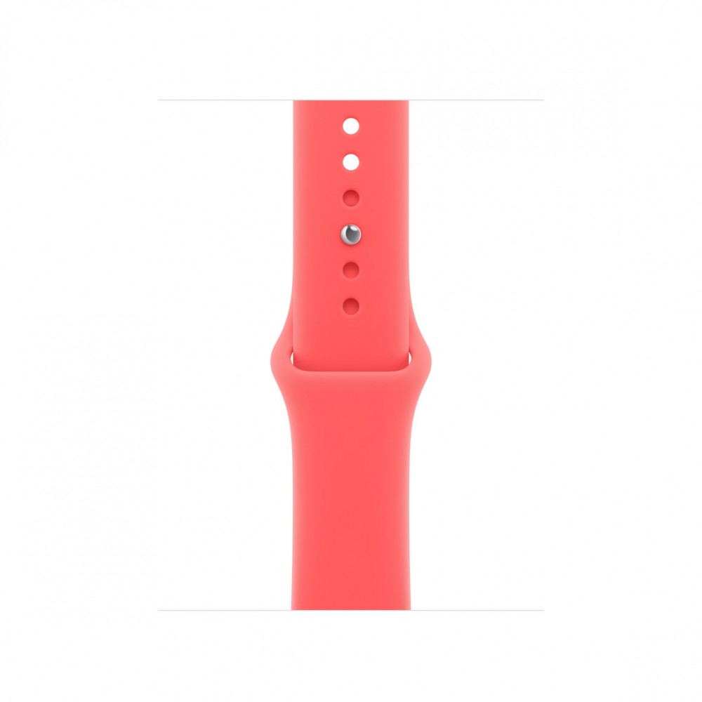 Pasek sportowy w kolorze różowej guawy do koperty 40 mm - rozmiar S/M