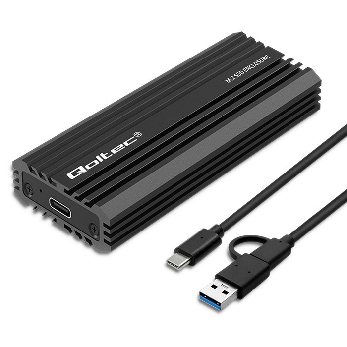 Obudowa | kieszeń NV2270 na dysk M.2 SSD | SATA | NVMe | USB-C | 2TB 