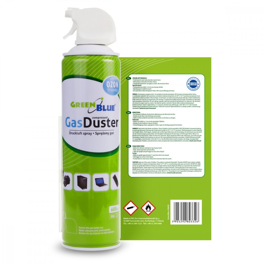 Sprężone powietrze 600 ml GB600 