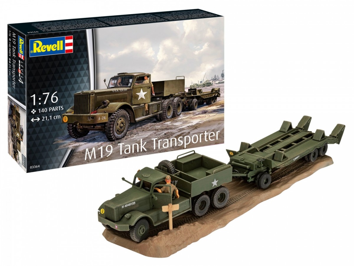 Model plastikowy Pojazd M19 Tank Transporter 1/72 