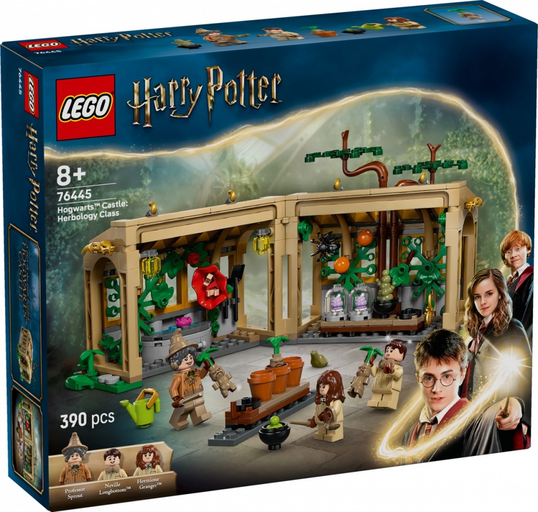 Klocki Harry Potter 76445 Zamek Hogwart: zajęcia z zielarstwa 