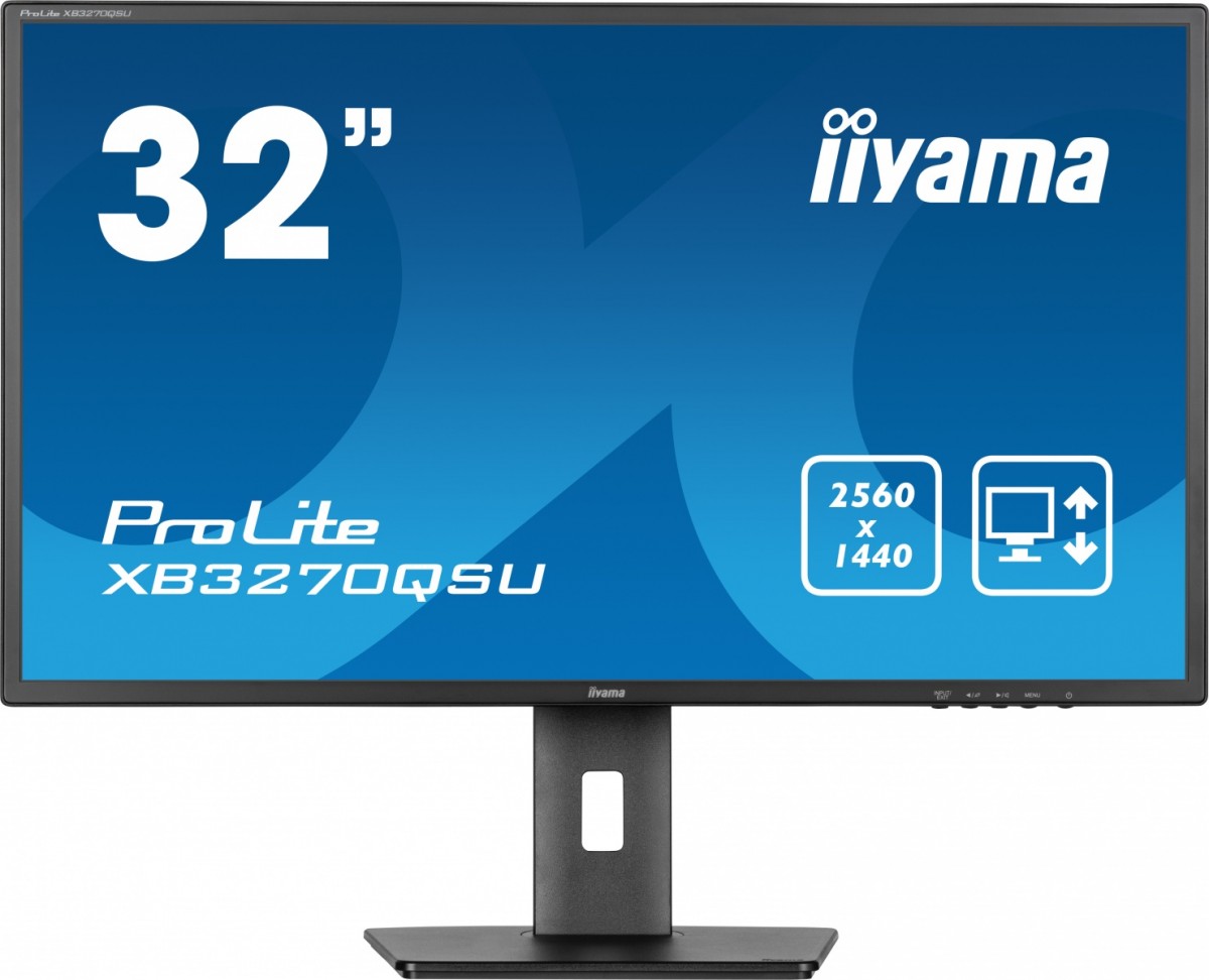 Monitor 32 cale XB3270QSU-B1 IPS,WQHD,HDMI,DP,100Hz,250cd,3ms,2x2W,  3xUSB(3.2),FlickerFree,VESA,HAS(150mm) 