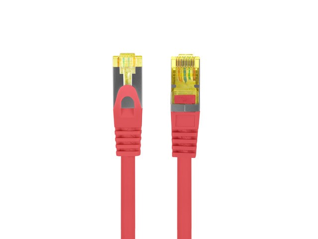 Patchcord kat.6 S/FTP 5m czerwony 