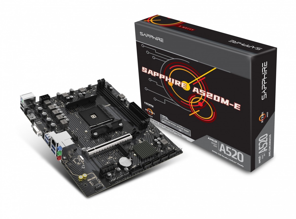 Płyta główna A520M-E AM4 2DDR4 mATX 