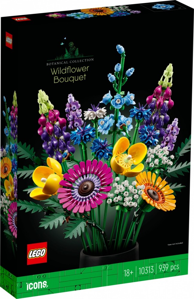 Klocki Botanicals 10313 Bukiet z polnych kwiatów