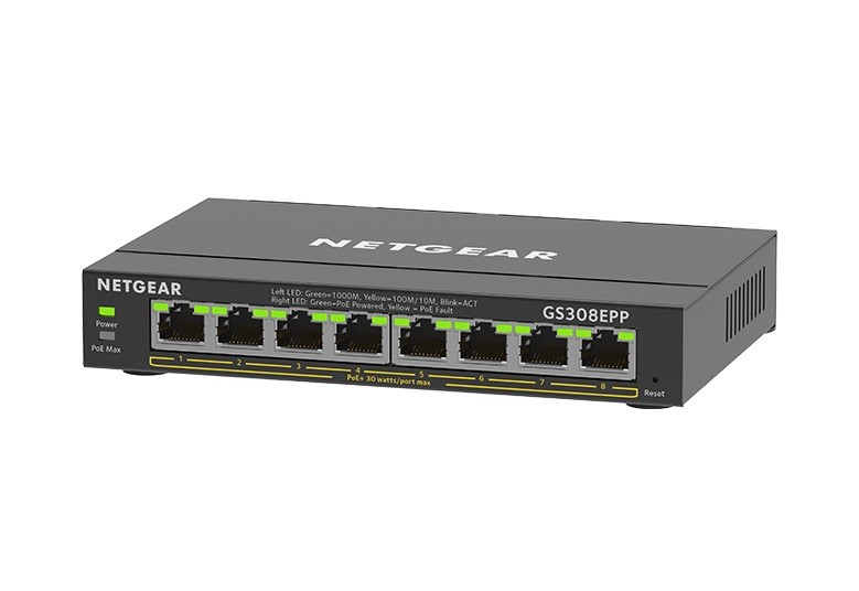 Przełącznik Switch GS308EPP 8xGE PoE+ 