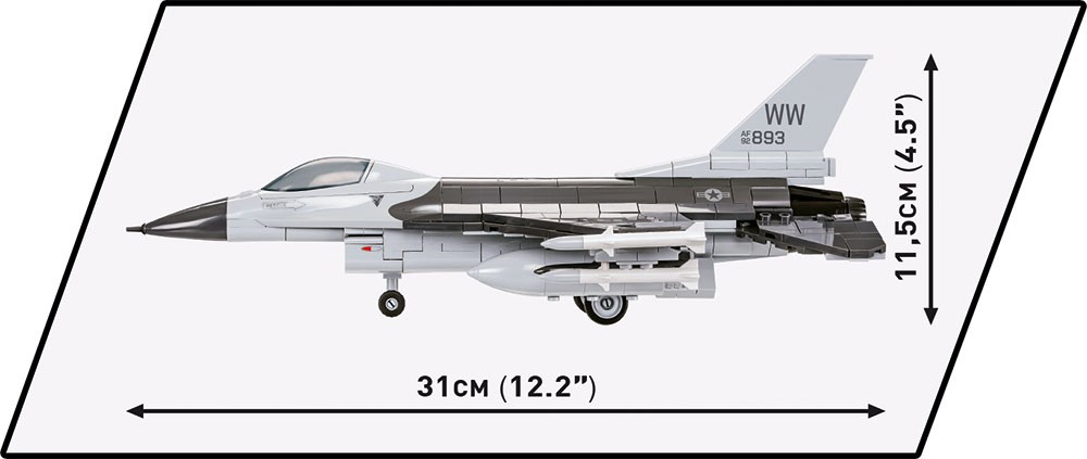 Klocki F-16C Fighting Falcon 