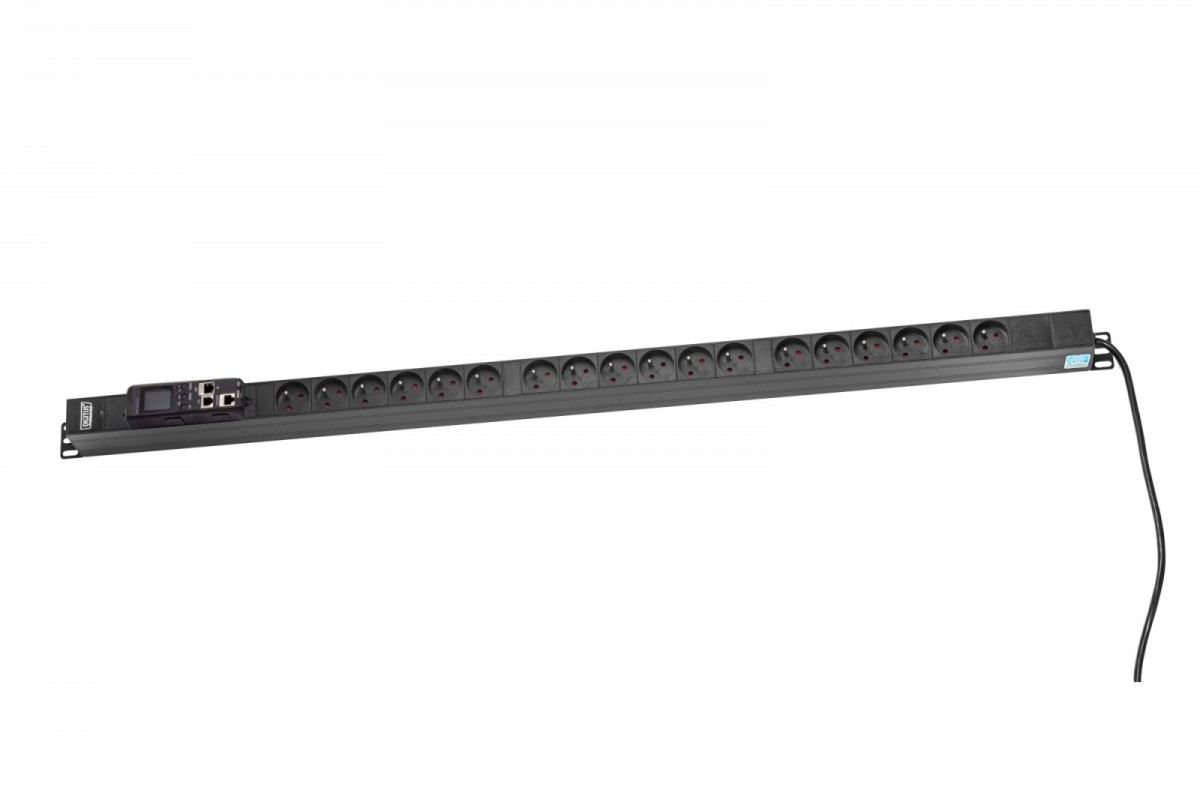 Listwa monitorująca RACK PDU pionowa wtyk DIN49440 gniazda 18xNF-C61-314 (E) 16A