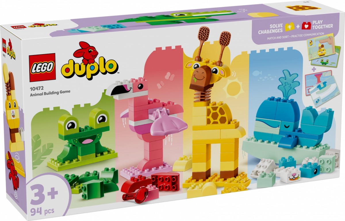Klocki DUPLO 10472 Gra w budowanie zwierzątek