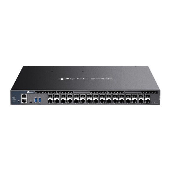 Przełącznik zarządzalny SX6632YF agregujący L3   Omada, stackowalny, 26 slotów SFP+ 10G, 6 slotów SFP28 25G