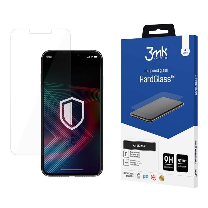 Szkło hartowane HardGlass Iphone 13/13Pro/14/16E 6,1 