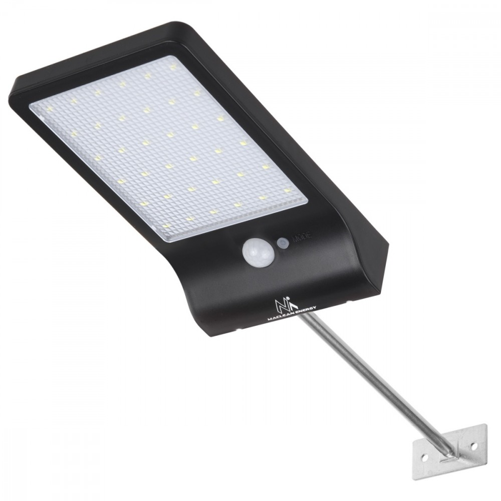 Solarna lampa LED z czujnikiem IP65 MCE444 