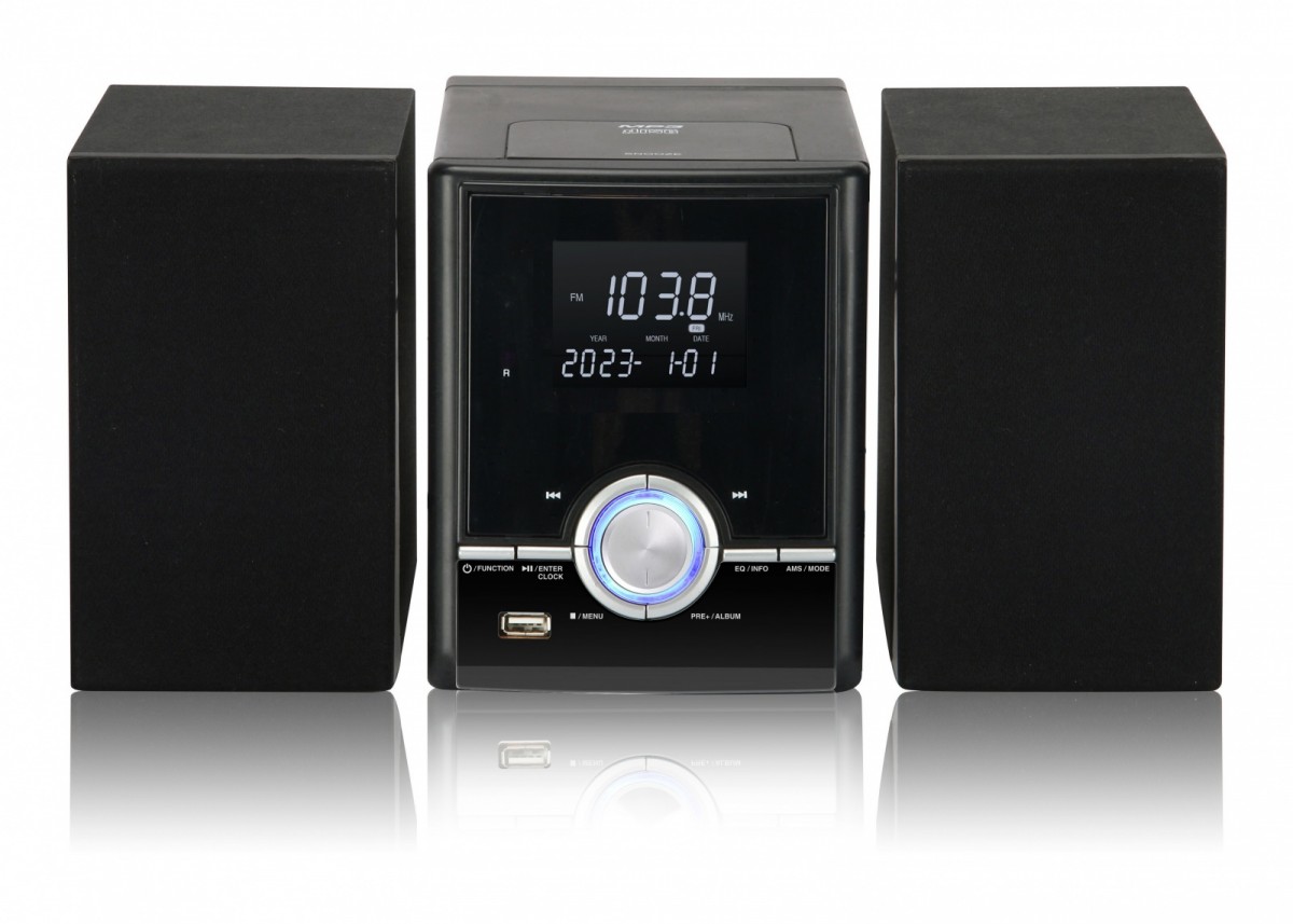 Wieża JOWISZ BT CD USB czarna 