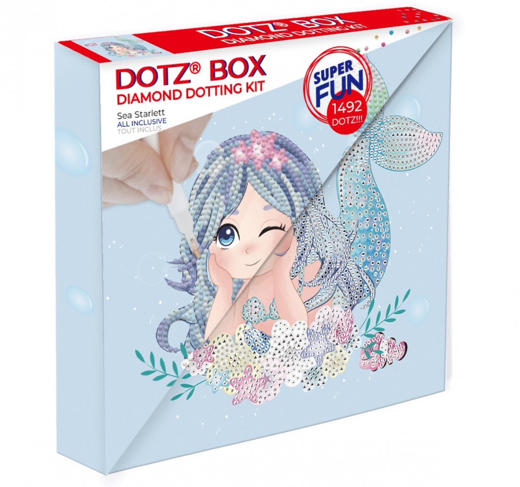 Mozaika diamentowa Diamond Dotz - Morska gwiazdka pudełko