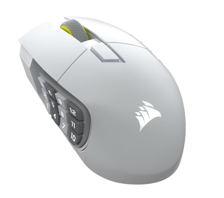 Mysz bezprzewodowa Scimitar Elite Wireless SE White 33000 DPI 