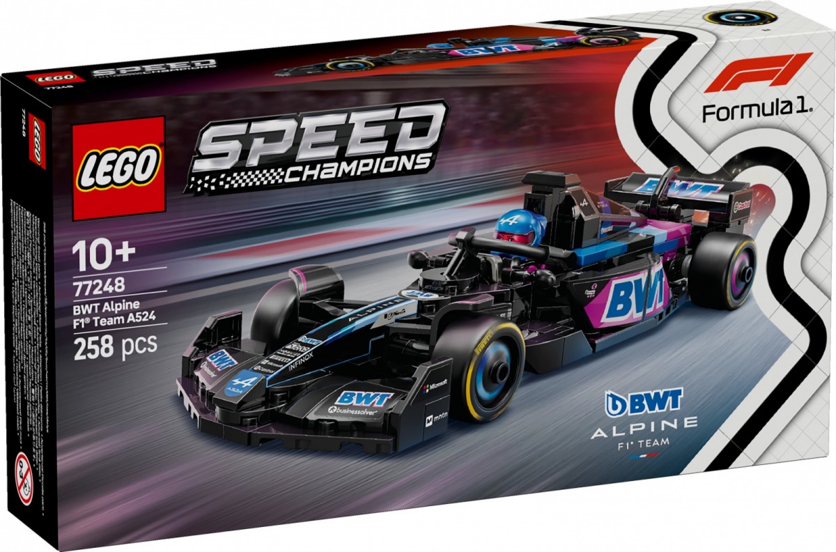 Klocki Speed Champions 77248 Bolid F1 BWT Alpine Team A524 