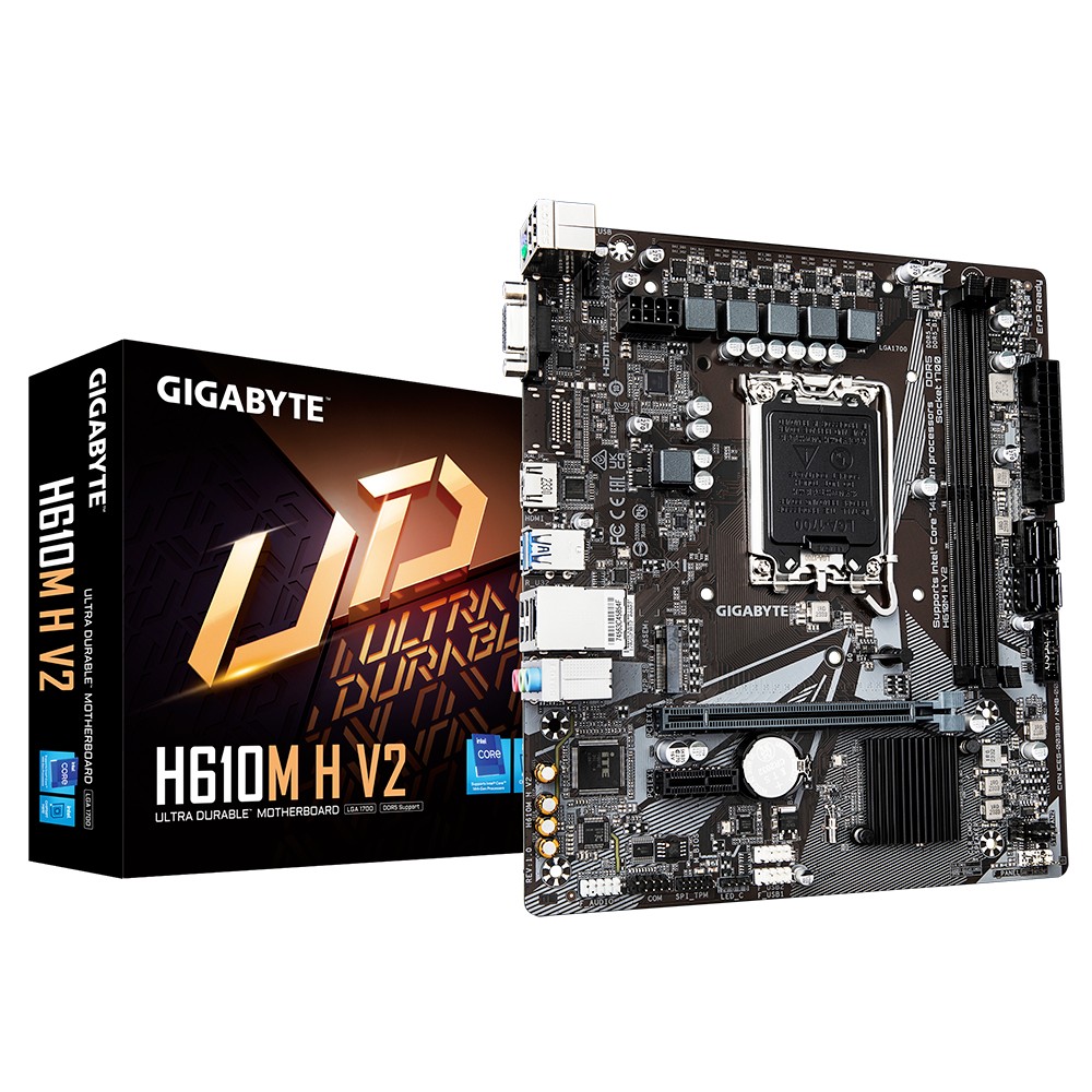 Płyta główna H610M H V2 s1700 2DDR5 HDMI/DSUB M.2 mATX 