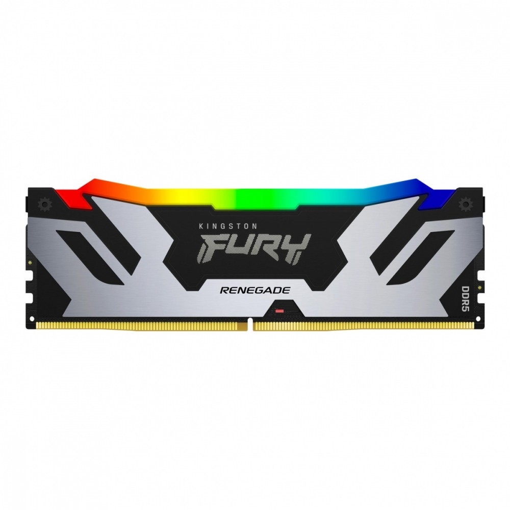 Pamięć DDR5 Fury Renegade RGB 24GB(1*24GB)/7200 CL38 czarno-srebrna