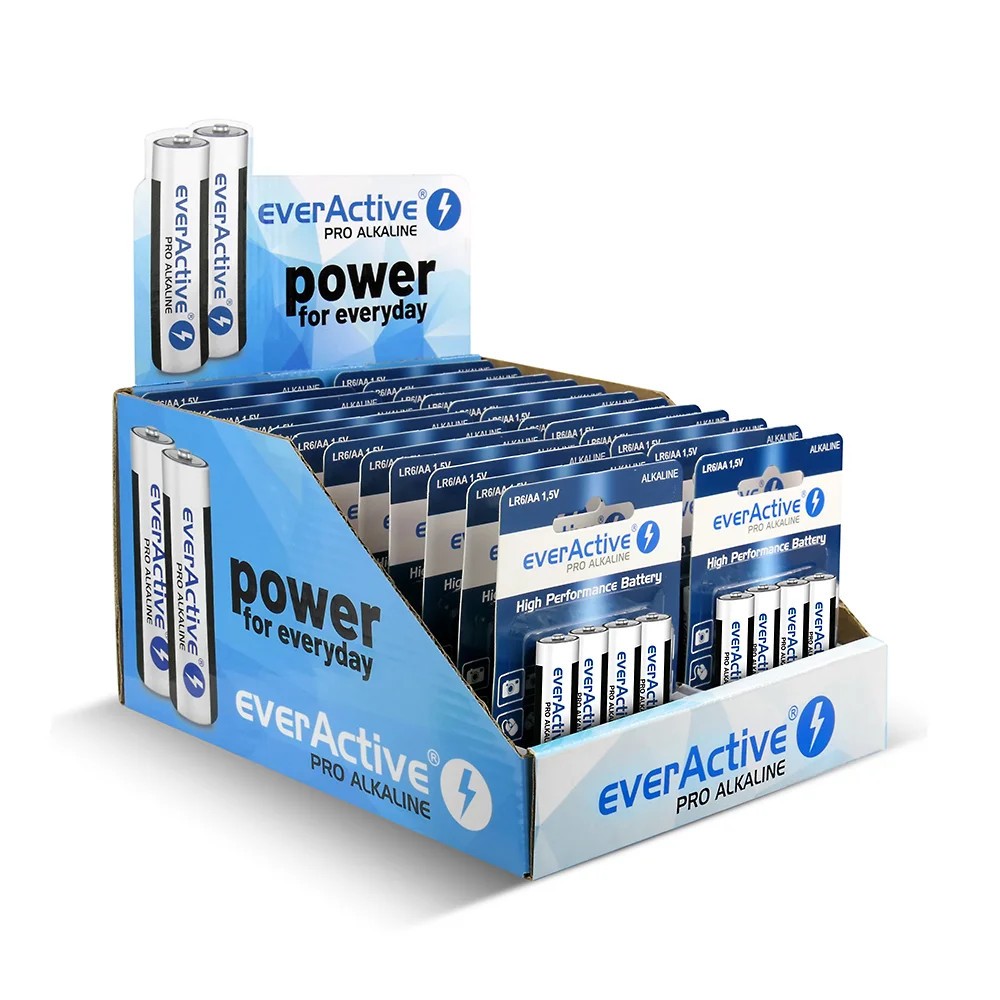 Baterie LR6/AA Pro Alkaline display handlowy 96 szt. 