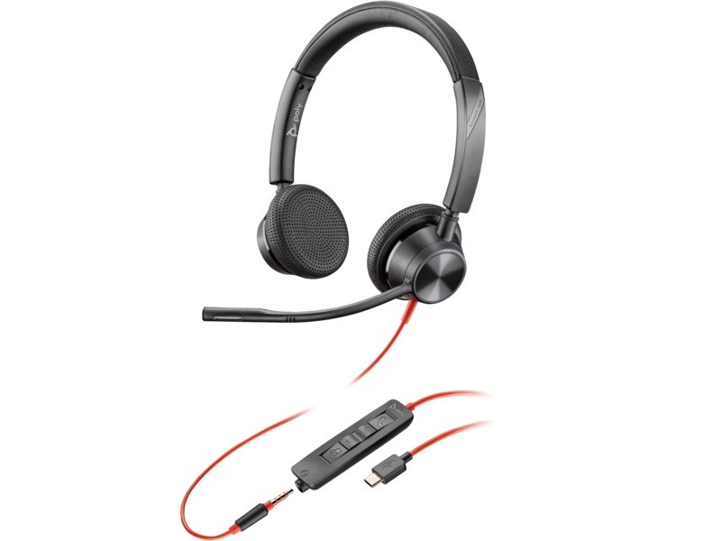 Słuchawki Blackwire 3325 ST USB-C/A adapter  8X221AA 