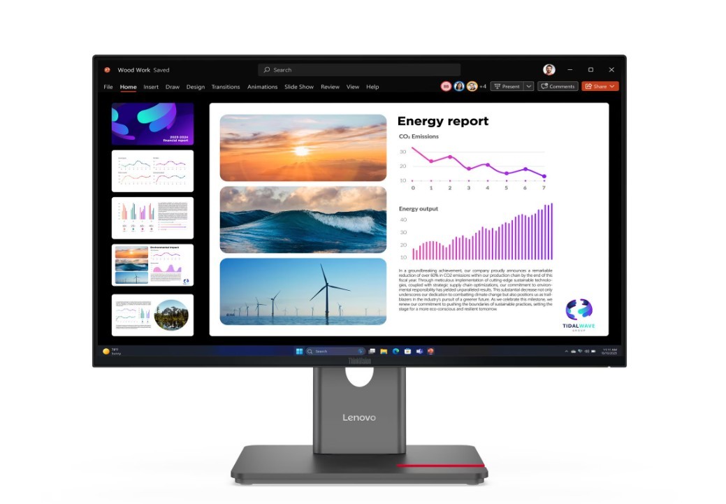 Monitor ThinkVision P24Q-40 23.8 cala 64B2GAT1EU