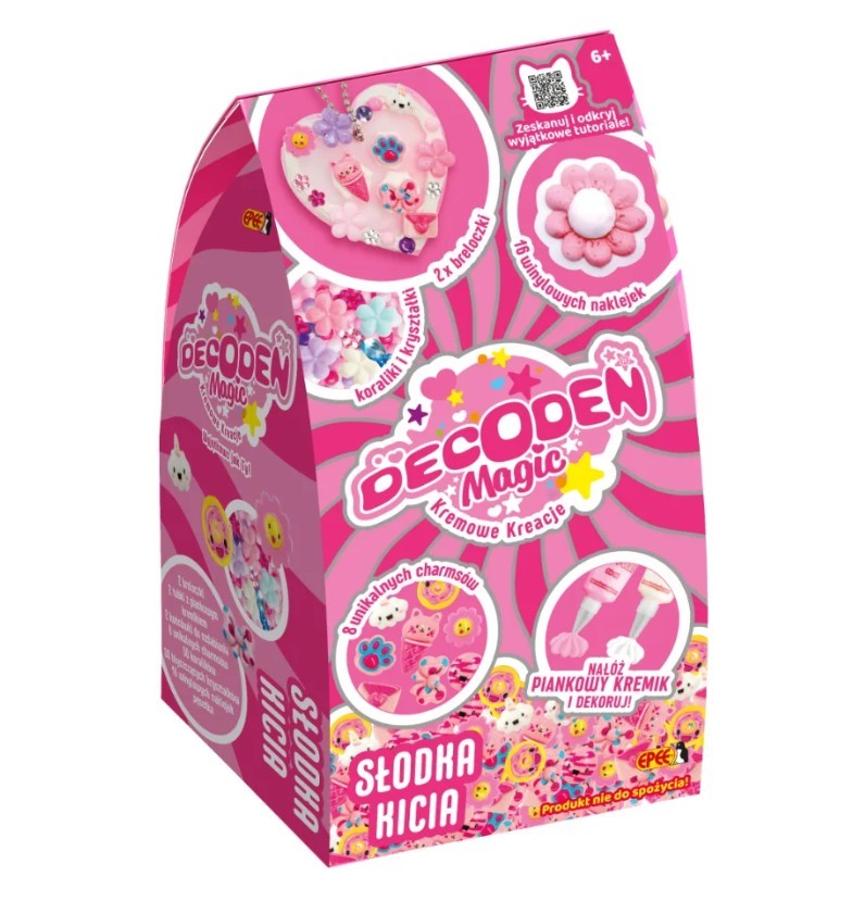 Zestaw kreatywny Decoden Magic starter Słodka Kicia 