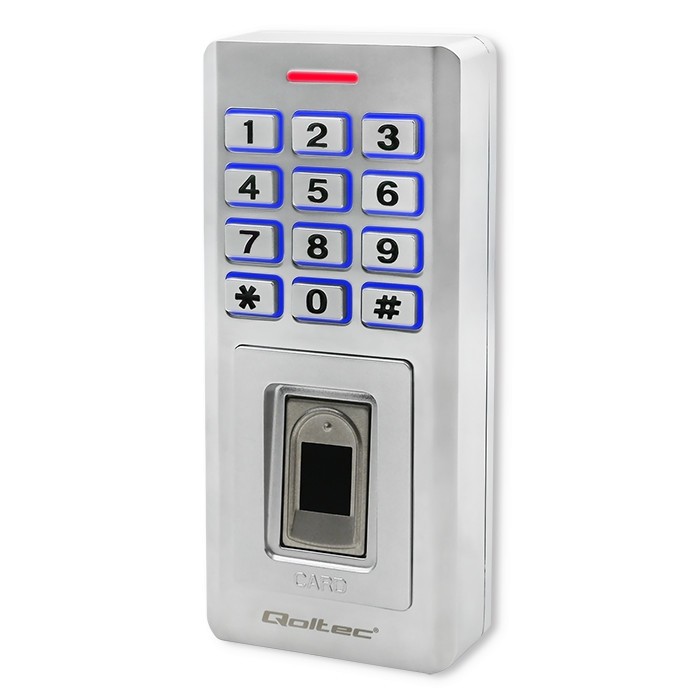 Zamek szyfrowy OBERON z czytnikiem linii papilarnych | RFID | kod| karta | brelok | dzwonek | IP68 | EM 