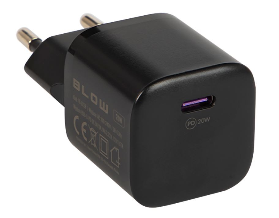 Ładowarka  sieciowa z gn. USB-C PD/20W MINI 