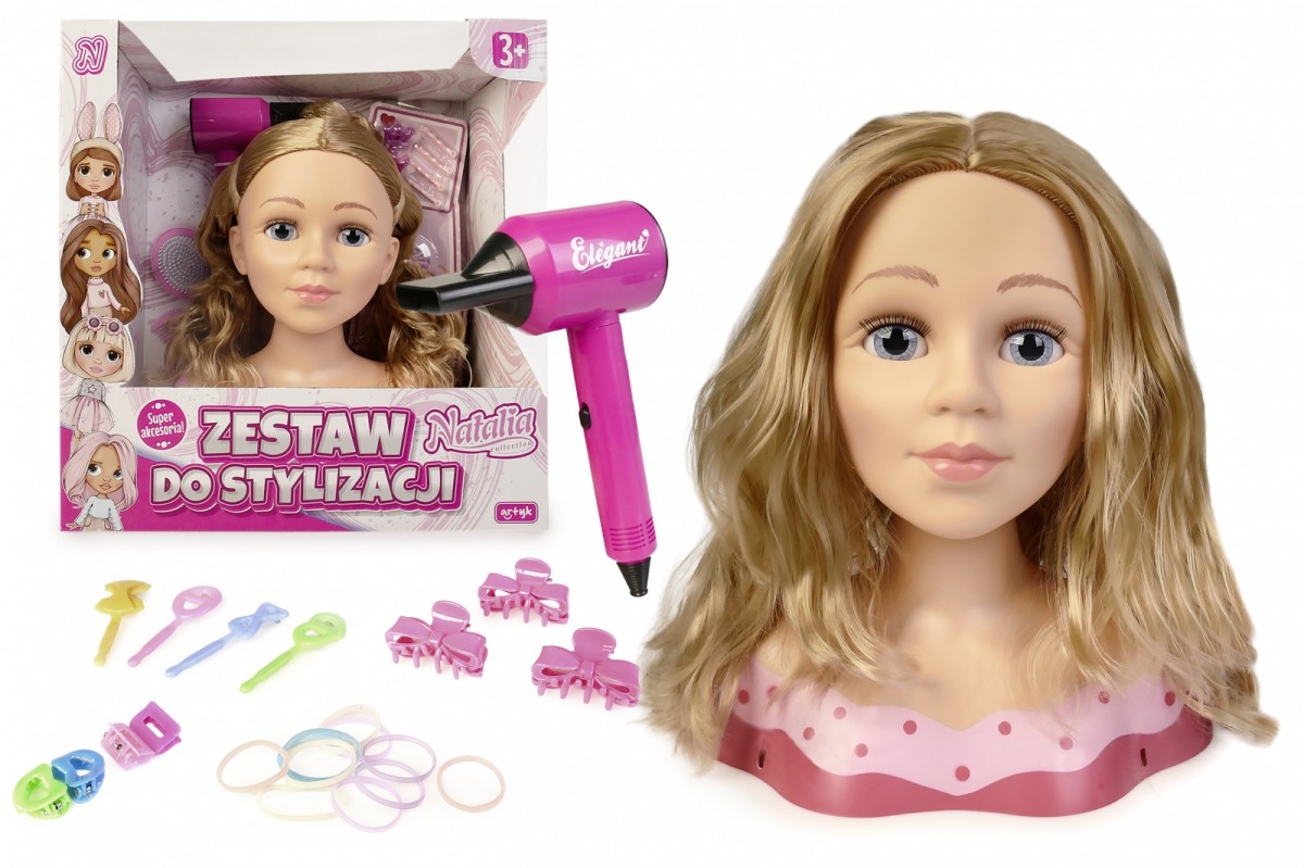 Głowa do czesania Natalia