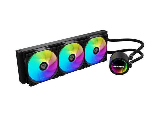 Chłodzenie wodne HYDRIA GENESIS 360 ARGB czarne 