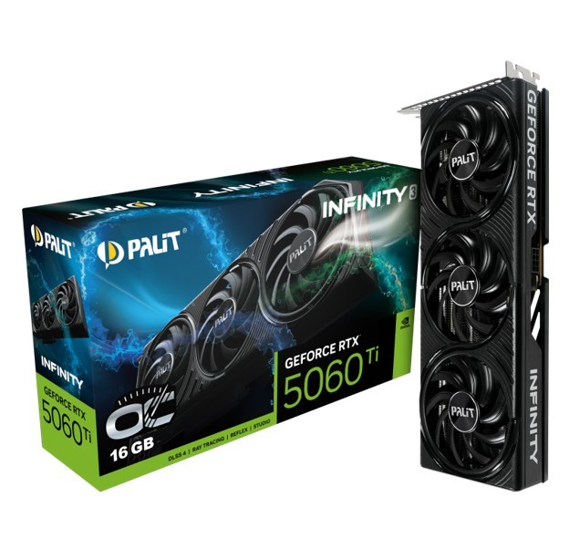 Karta graficzna GeForce RTX 5060 TI INFINITY 3 OC 16GB GDDR7 128bit 3DP/HDMI 