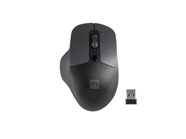 Mysz bezprzewodowa Blackbird 2 1600 DPI z cichym klikiem Czarna 