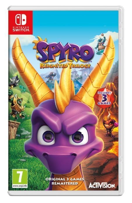 Gra Nintendo Switch Spyro Reignited Trylogia 