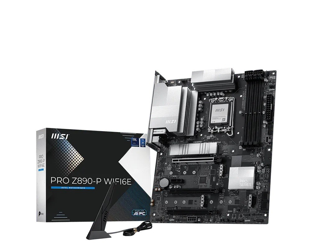 Płyta główna PRO Z890-P WIFI6E s1851 4DDR5 HDMI/DP ATX 