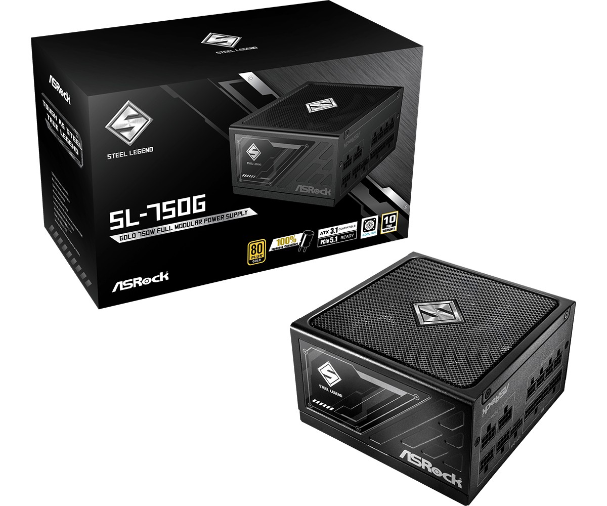 Zasilacz SL-750G 750W 80PLUS GOLD modularny