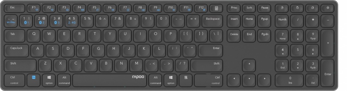 Klawiatura bezprzewodowa Multimode E9800M Blade 