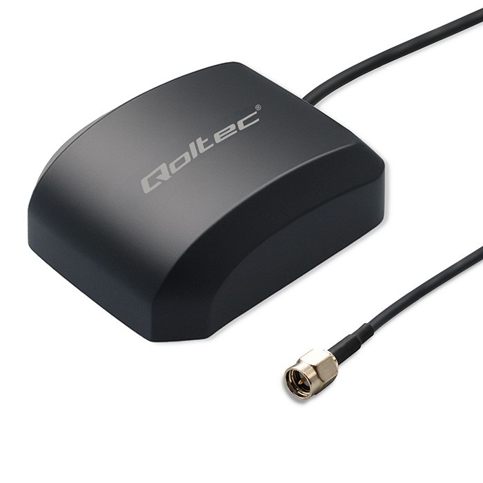 Mobilna Antena GPS GLONASS z podstawą magnetyczną | dookólna |   28dBi | 50W | SMA 