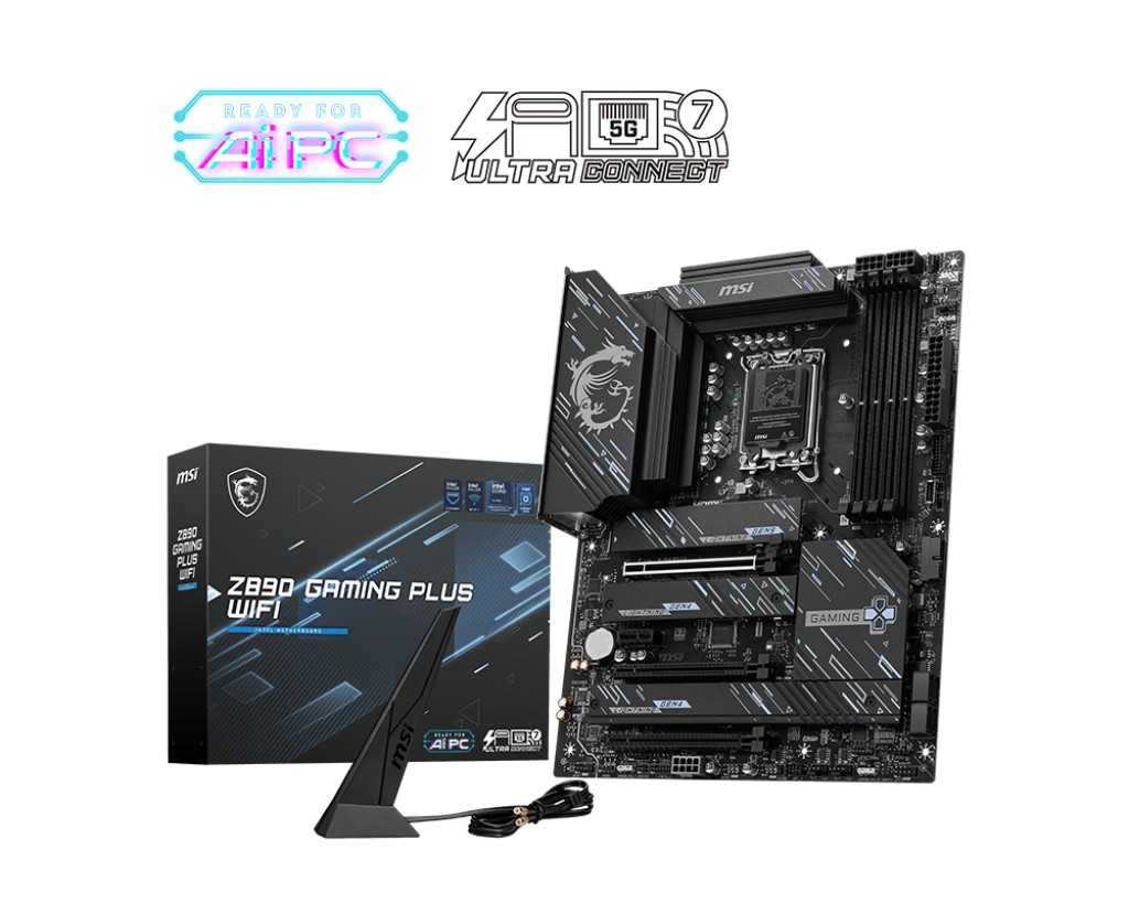 Płyta główna Z890 GAMING PLUS WIFI s1851 4DDR5 ATX 