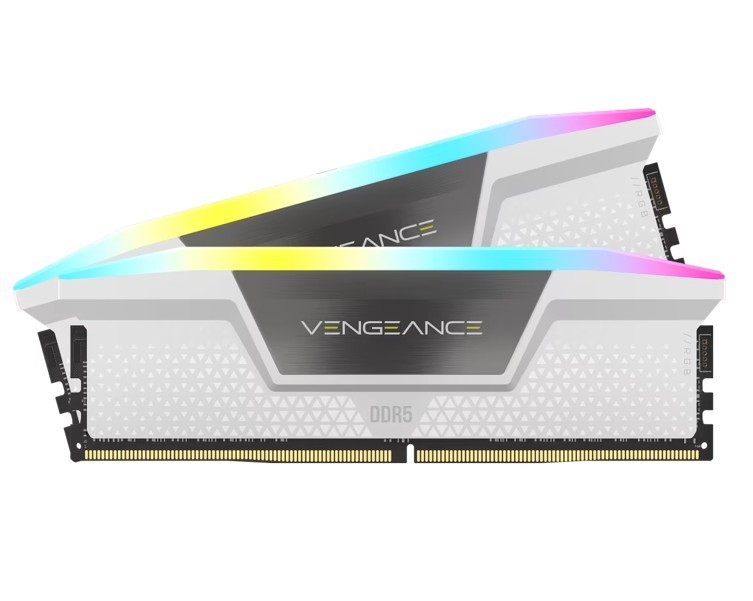 Pamięć DDR5 Vengeance RGB 32GB/6000 (2*16GB) CL30 Intel XMP, white 