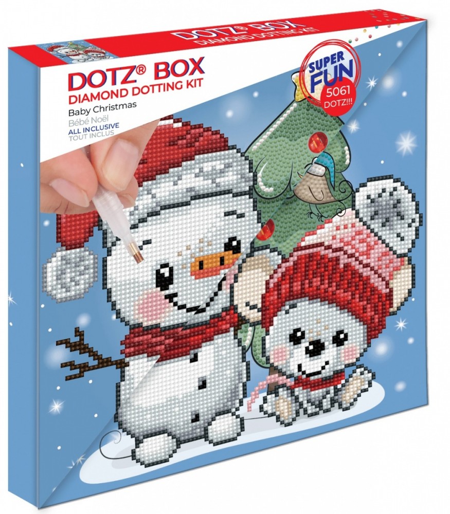Zestaw Diamond Dotz Dzieciątko Boże Narodzenie
