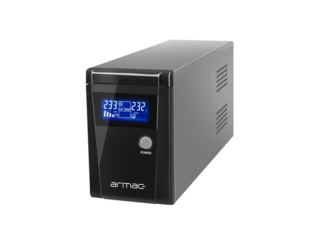 Zasilacz awaryjny Line-Interactive Office 650E LCD 650VA 2xRJ-11/RJ-45 2x230V PL 