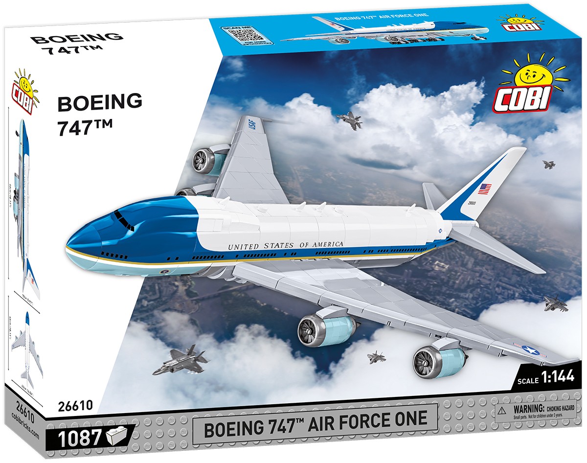 Klocki Boeing 747 Air Force One 