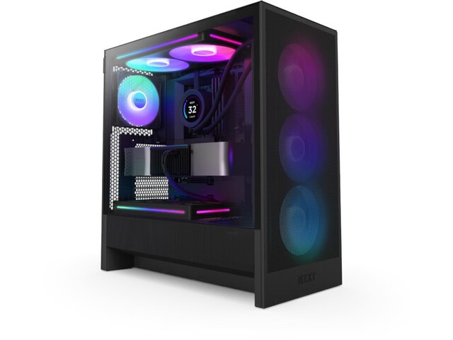 Obudowa H5 FLOW RGB Midi tower z oknem (2024) Czarna 